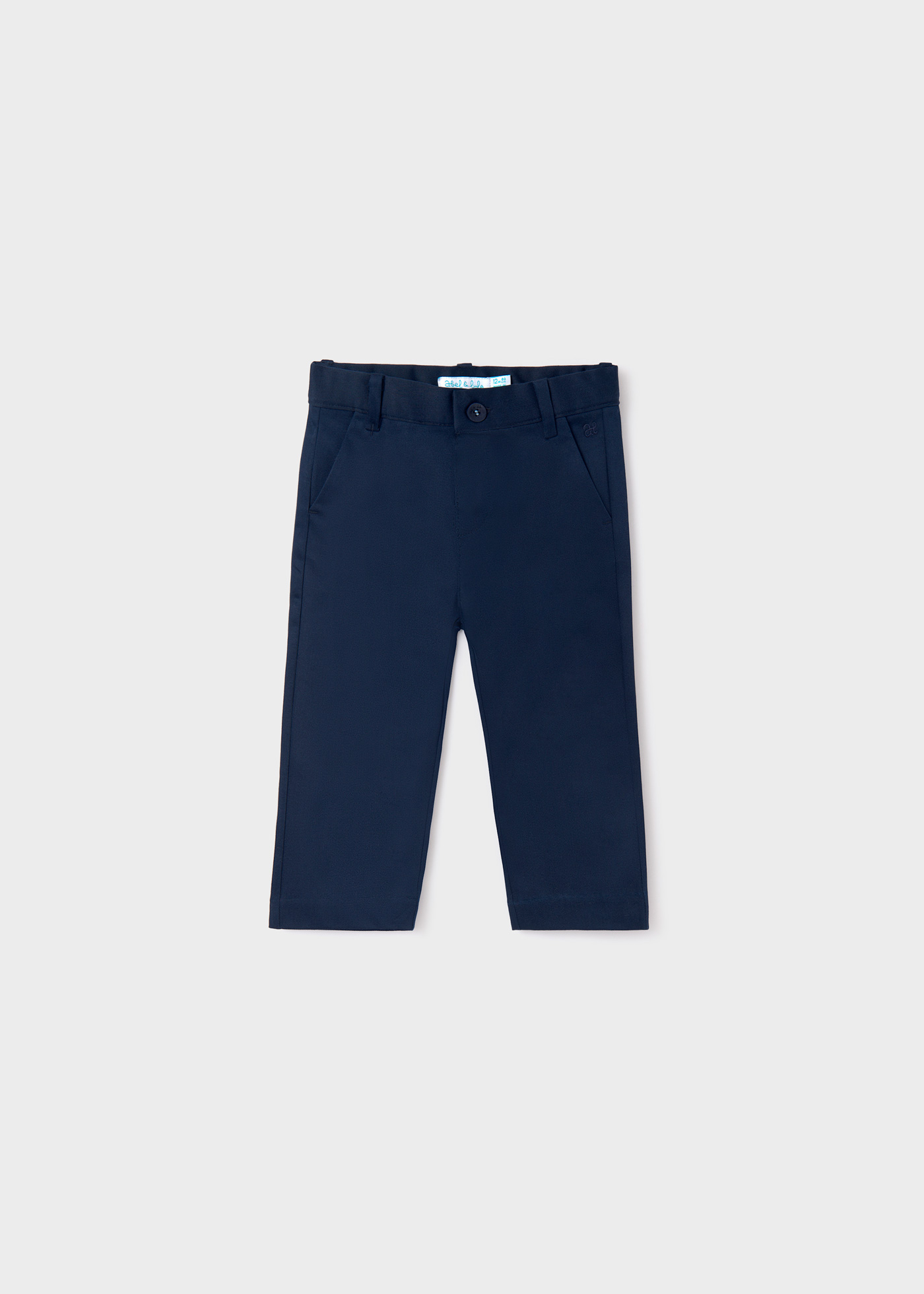 Pantalones Largos Jeans Denim Con Stretch Chicco Para Niño Bebé - 100% Algodón, Cintura Elástica, Cremallera