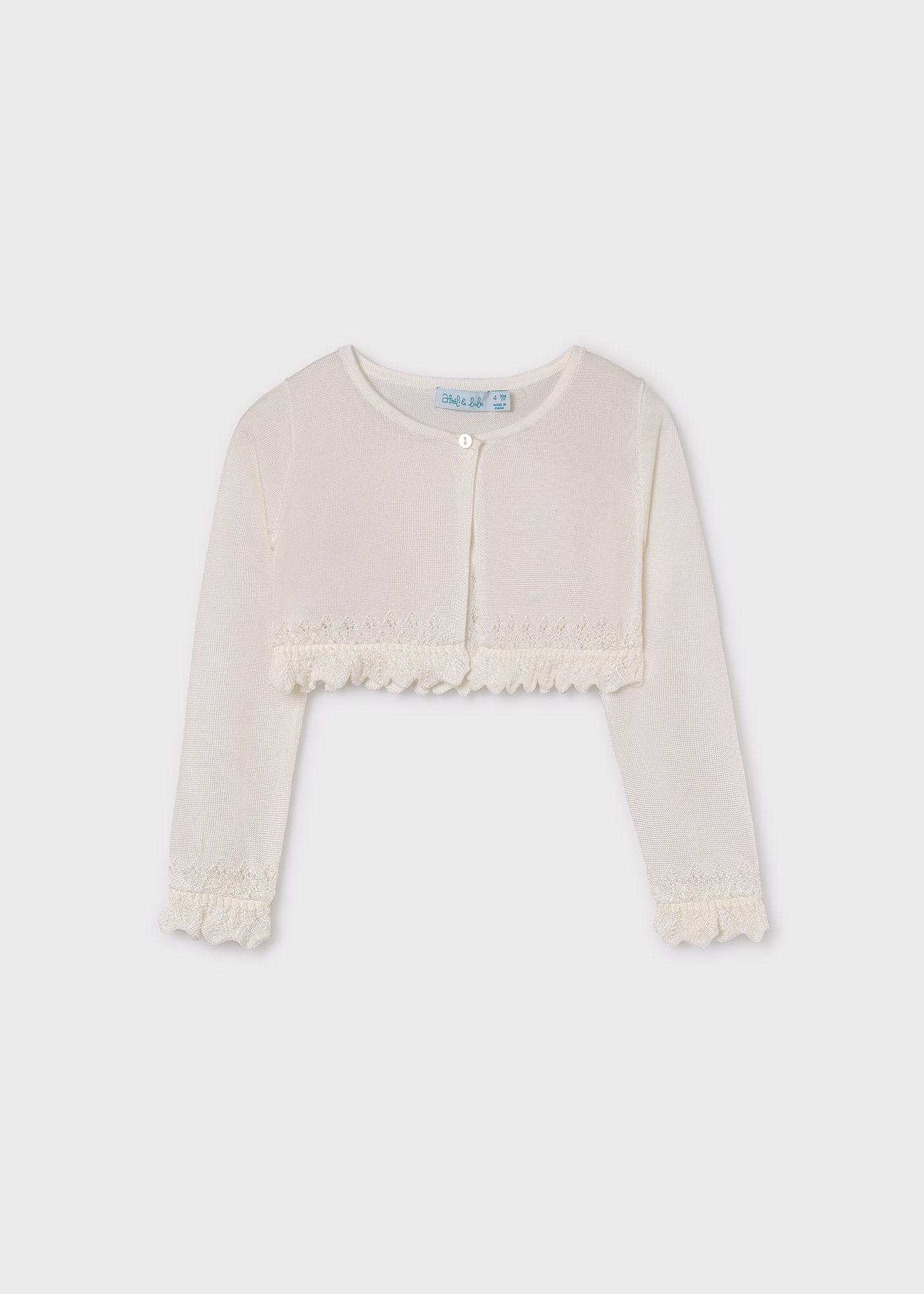 ABEL & LULA TRICOT BABY CARDIGAN main image 1