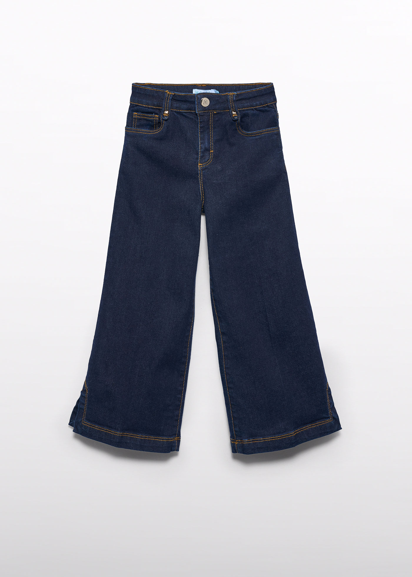 パンツ Lula denim pants Girls denim palazzo pants Dark Jeans | Abel & Lula ®
