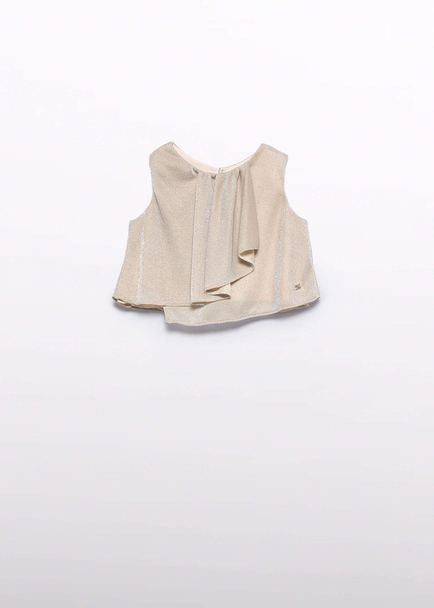 ホッキー Błyszczący top dla dziewczynki Gold | Abel & Lula ®