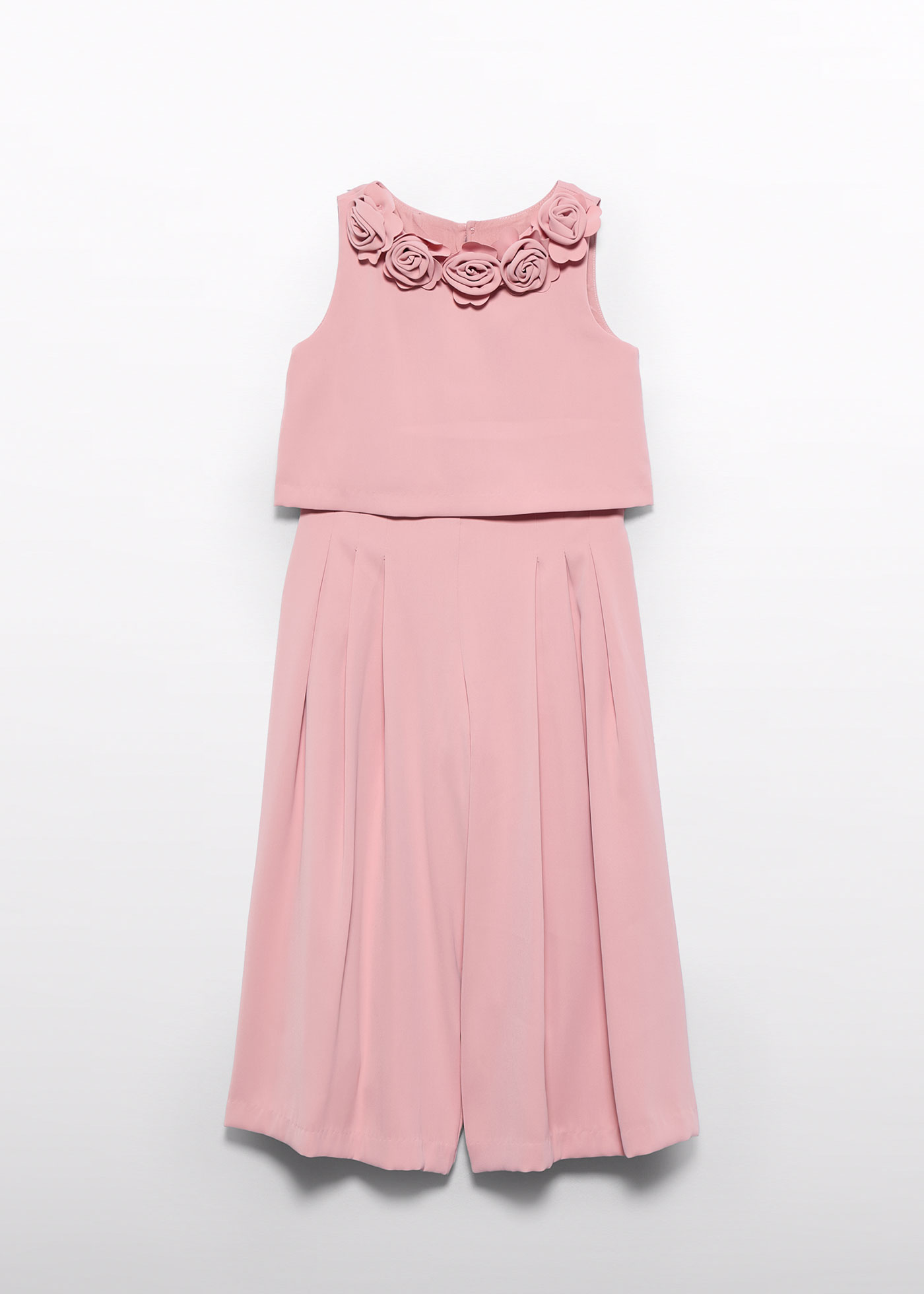 Girl crepe pants set Aloe | Abel & Lula ®