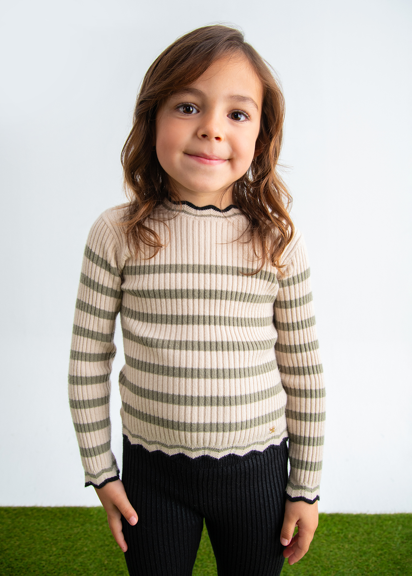 andmary Nicola girls knit tops 新品 【公式通販】