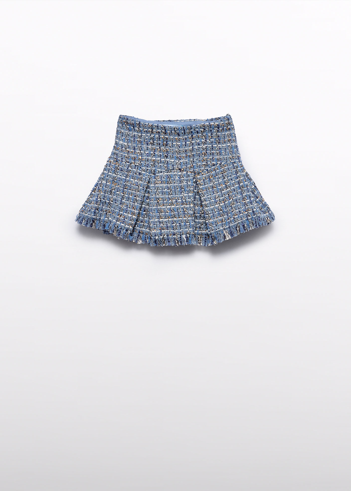 スカート YLEVE / TWEEDY BONDING JERSEY SK Ylève Tweedy Bonding Jersey Skirt 30056 Black