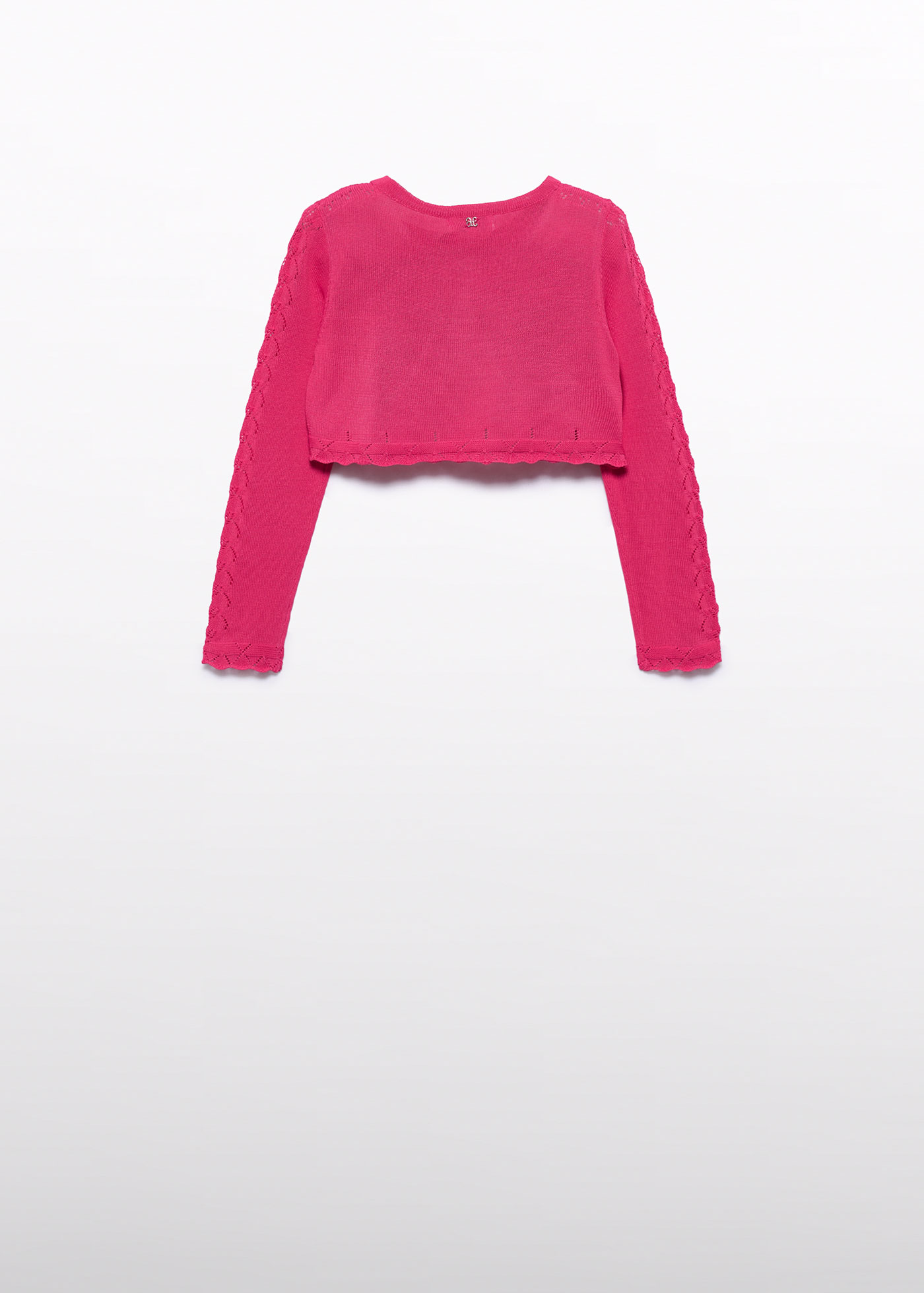 Knitted bolero Fuchsia | Abel & Lula ®