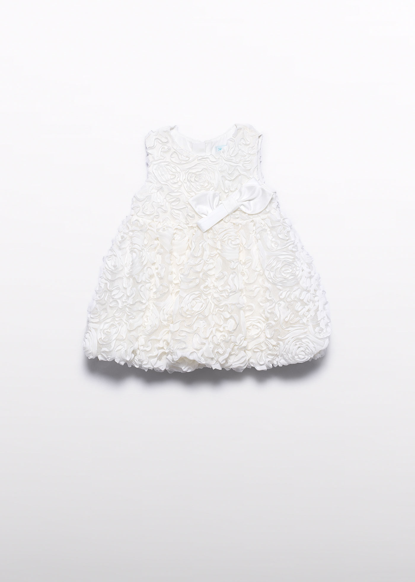 Baby Bow Dress Cream | Abel & Lula